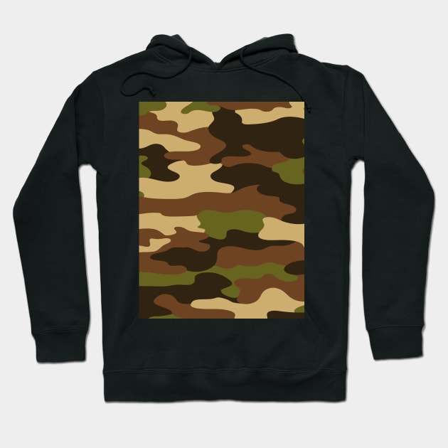 Camouflage Hoodie by Minimo Creation